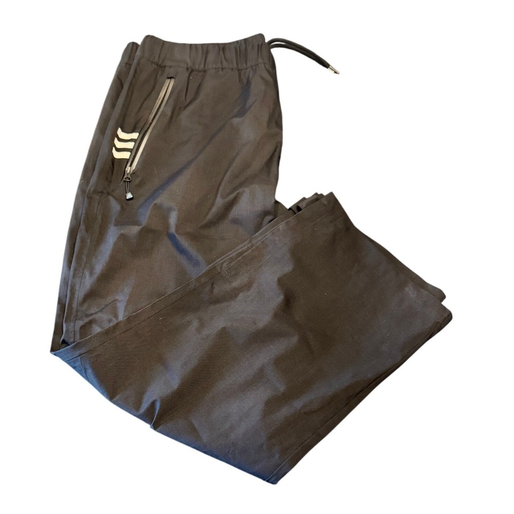 Adidas‎ Golf ClimaProof Women's Rain Pants Black XL Reg Straight Leg EUC